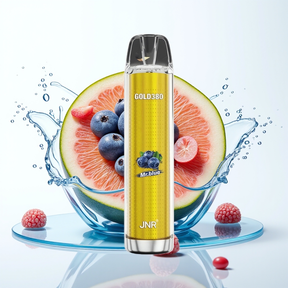 JNR Glod380 6000 Pufi 1500mAh Enkratna Vape G. Modri