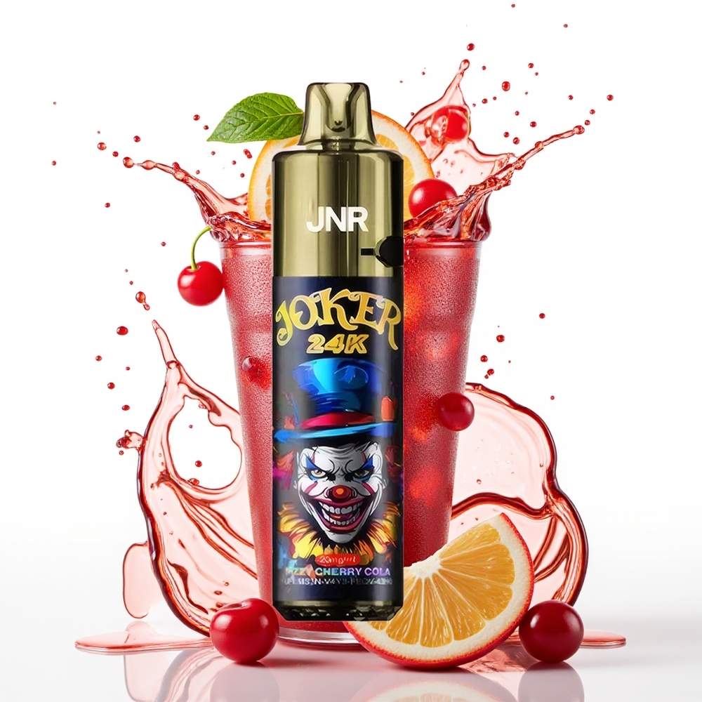 JNR Joker 24000 Puffs Gibljiva Češnjeva Kola 800mAh Tip-C