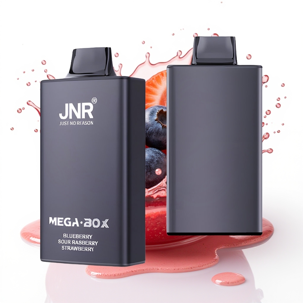 JNR Mega Box 25000 Puffs 30ml/850mAh Enkratna Vapa Borovnica Kisla Malina Jagoda