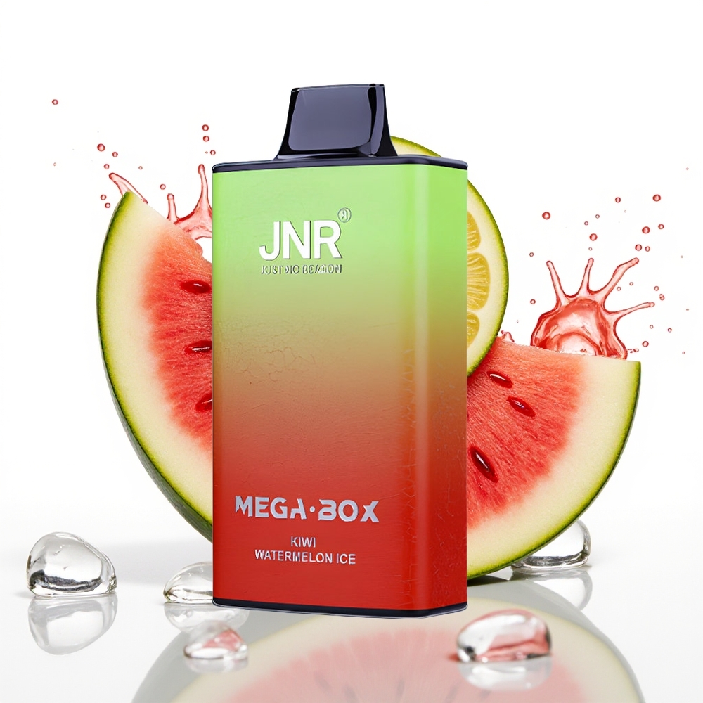 JNR Mega Box 25000 Puffs 30ml Hitri Polnjenje Enkratni Vape Kivi Lubenica Led