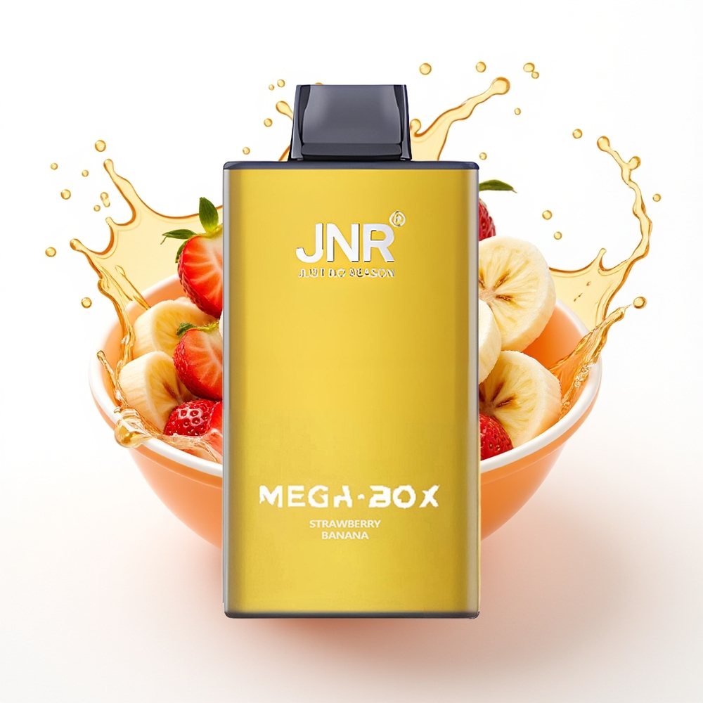 JNR Mega Box 25000 Puffs Enkratna Vape Jagoda Banana 30ml 850mAh