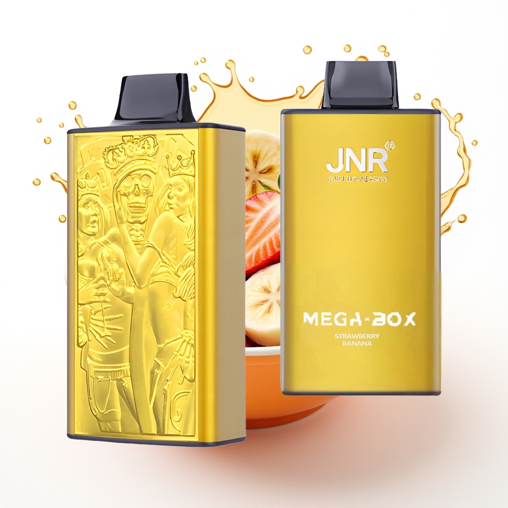 JNR Mega Box 25000 Puffs Enkratna Vape Jagoda Banana 30ml 850mAh