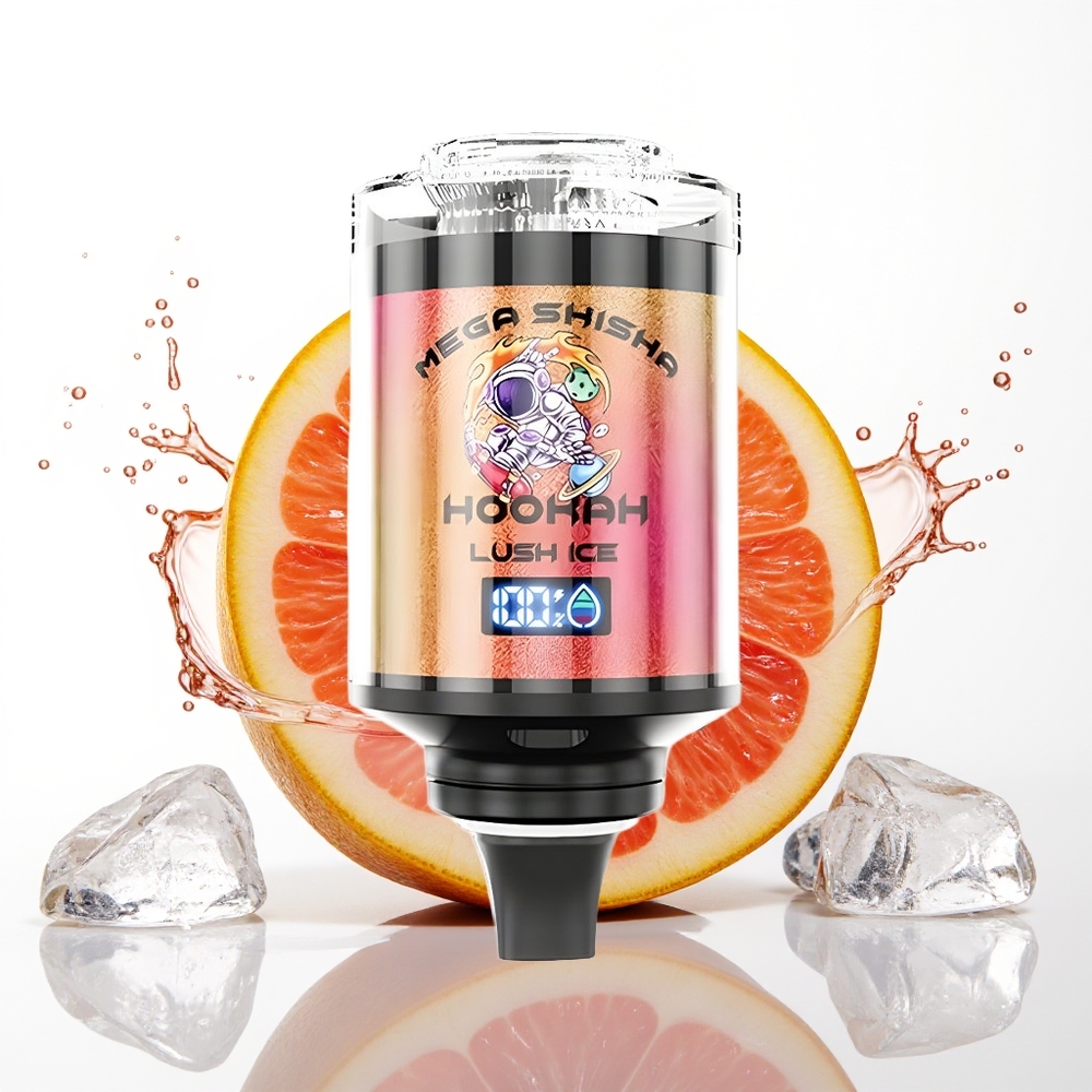 JNR Mega Shisha Hookah 100K 2200mAh Nastavljiv Pretok Lush Led Sl