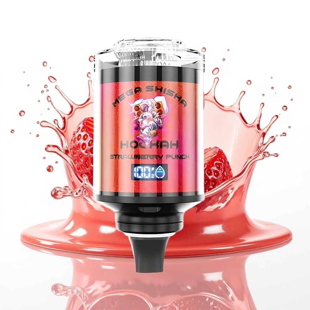 JNR Mega Shisha Hookah 100K 2200mAh Tip-C Jagoda Punch