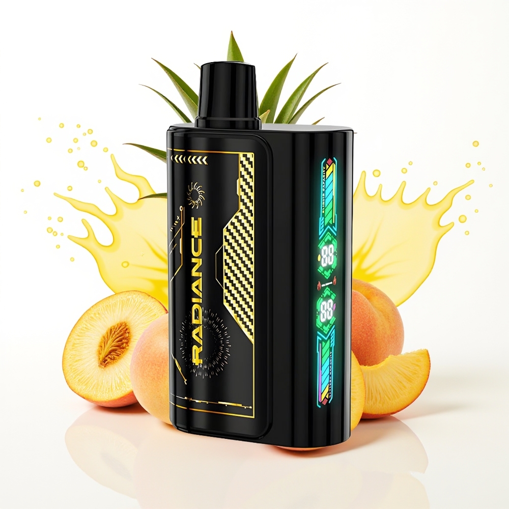 JNR Radiance 31000 Puffs 28ml Dual Mesh Breskvovo Mangovo Ananasovo