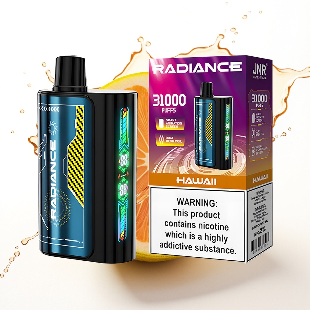 JNR Radiance 31000 Puffs Dual Mesh 28ml Enkratni Vape Havaji