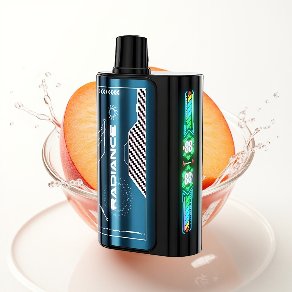 JNR Radiance 31000 Puffs Dvojni Mesh Coil 950 mAh Batrija Ljubičasti Ledeni Breskva