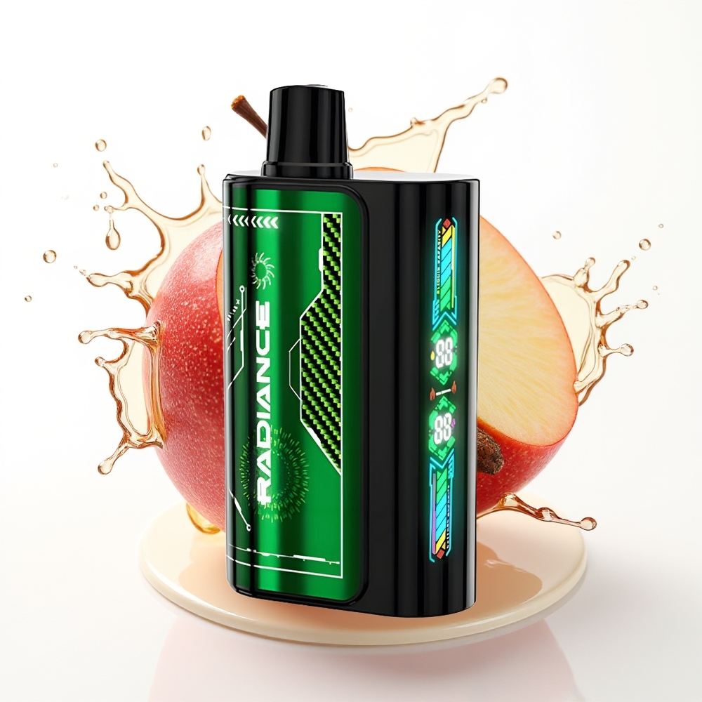 JNR Radiance 31000 Puffs Dvojno Jabolko 28ml Dual Mesh Coil