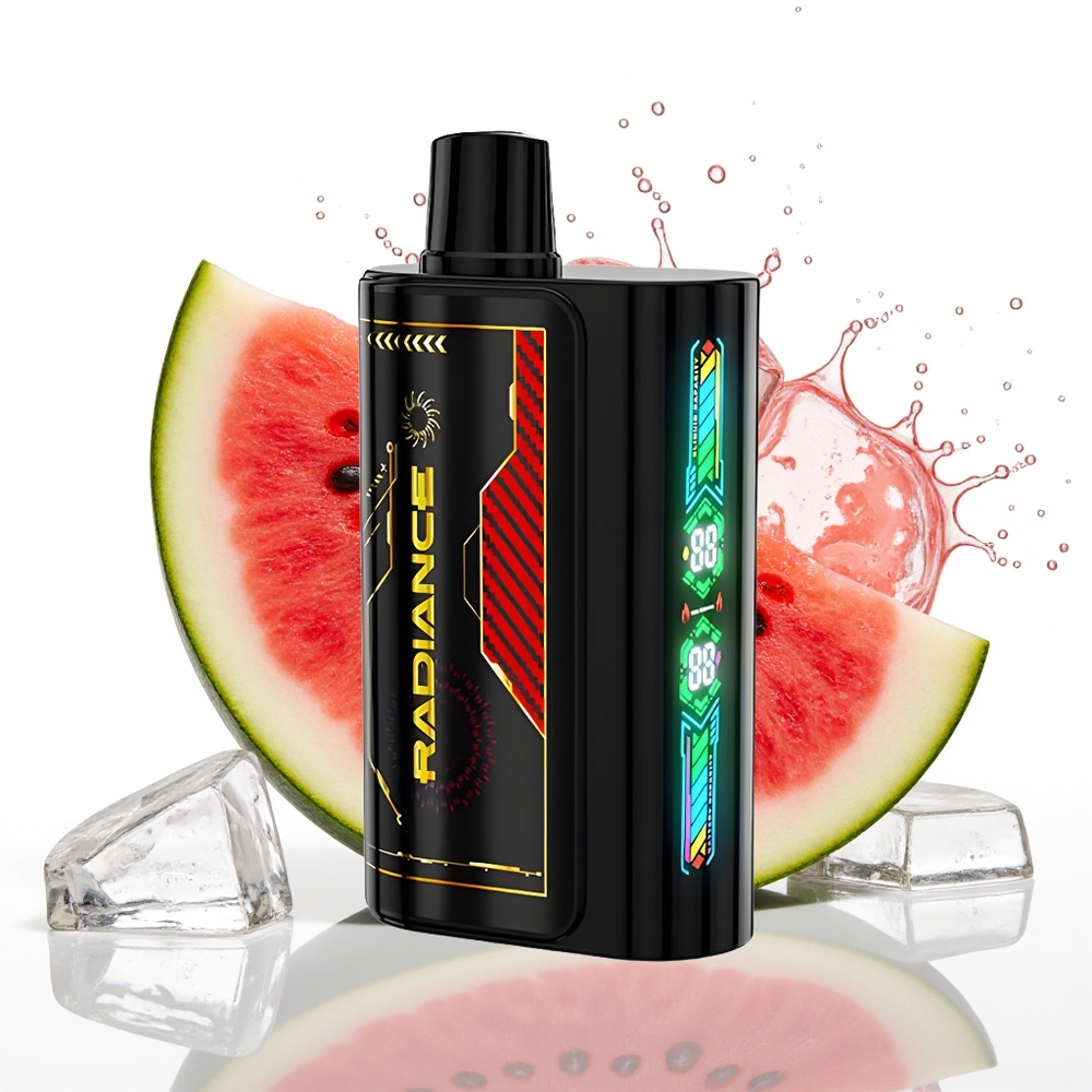 JNR Radiance 31000 Pufi Enkratni Vape Lubenica Led 28ml Dual Mesh