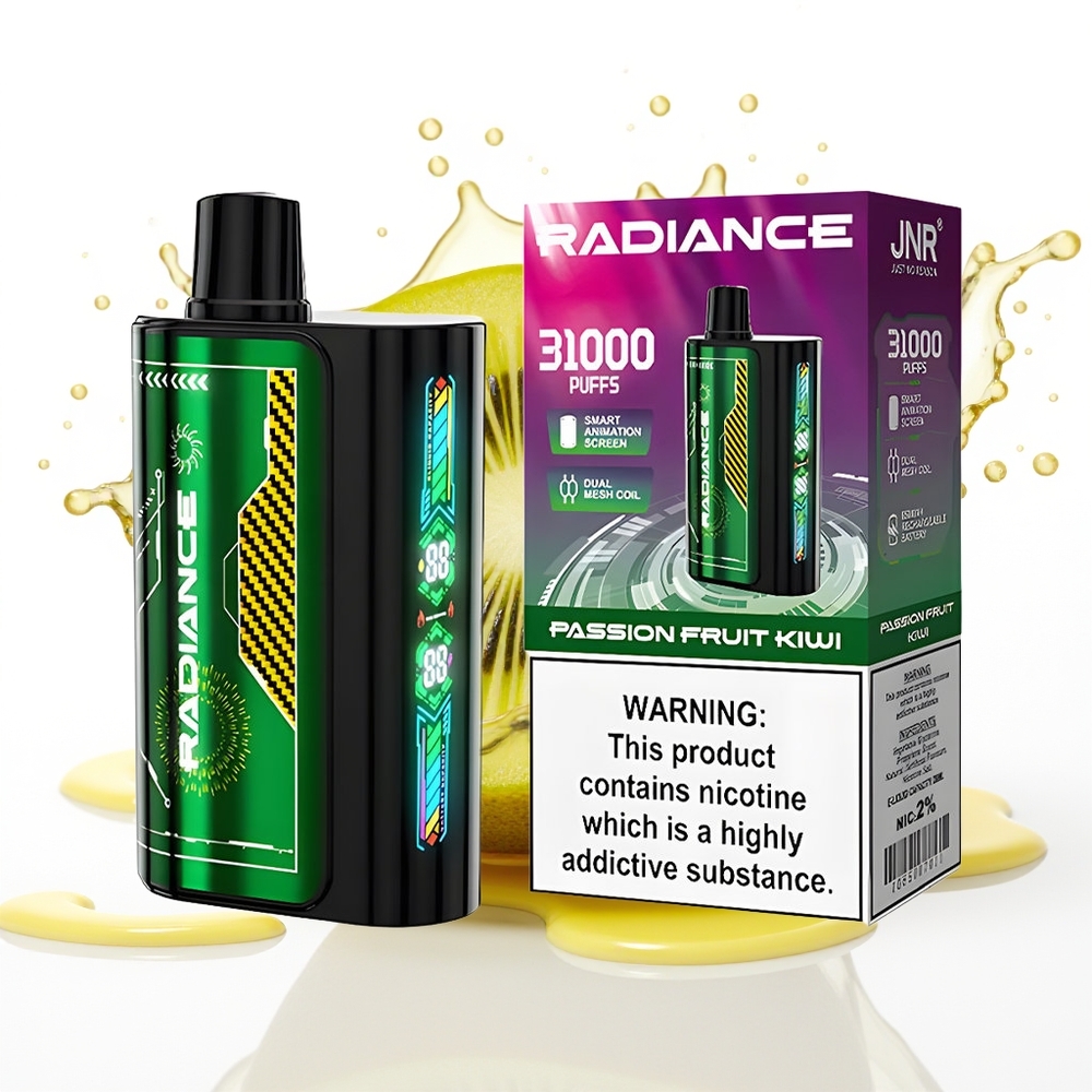 JNR Radiance 31000 Pufov Dual Mesh Coil 950 mAh Pasijonka Kivi