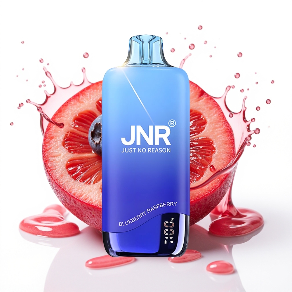 JNR Rainbow 10500 Puffs 18ml 0.8ohm Enkratna Vapa Borovnica Malina