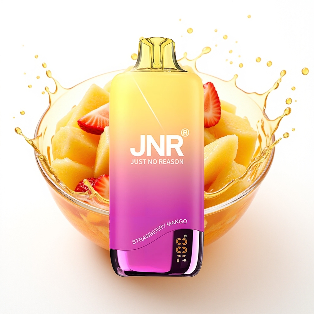 JNR Rainbow 10500 Puffs 18ml Enkratni Vape Jagoda Mango