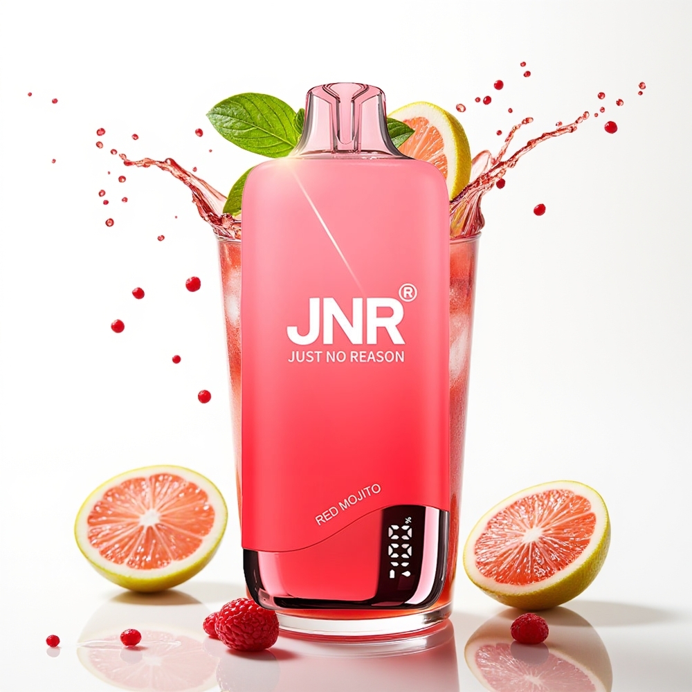 JNR Rainbow 10500 Puffs 18ml Rdeča Mojito Enkratni Vape