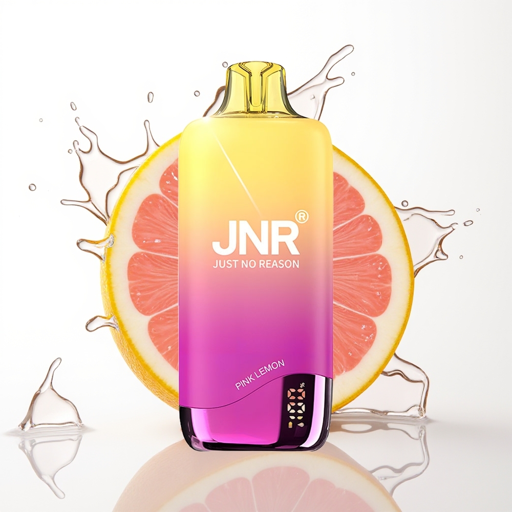 JNR Rainbow 10500 Puffs 18ml Rožnati Limon Enkratni Vape