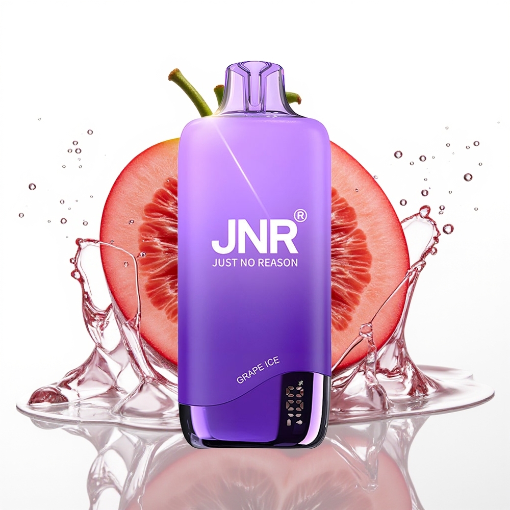 JNR Rainbow 10500 Puffs Enkratna Vape Grozdje Led 18ml 600mAh