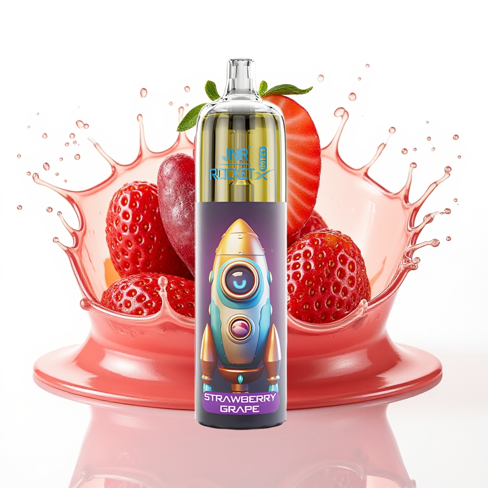 JNR Rocket-X 12400 Puffov Enkratna Vape Jagoda Grozdje 25ml 850mAh
