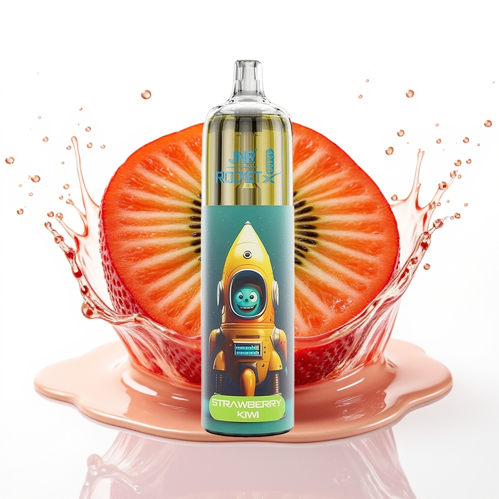 JNR Rocket-X 12400 Pufi Dizposabil Vape Jagoda Kivi 850mAh Tip-C