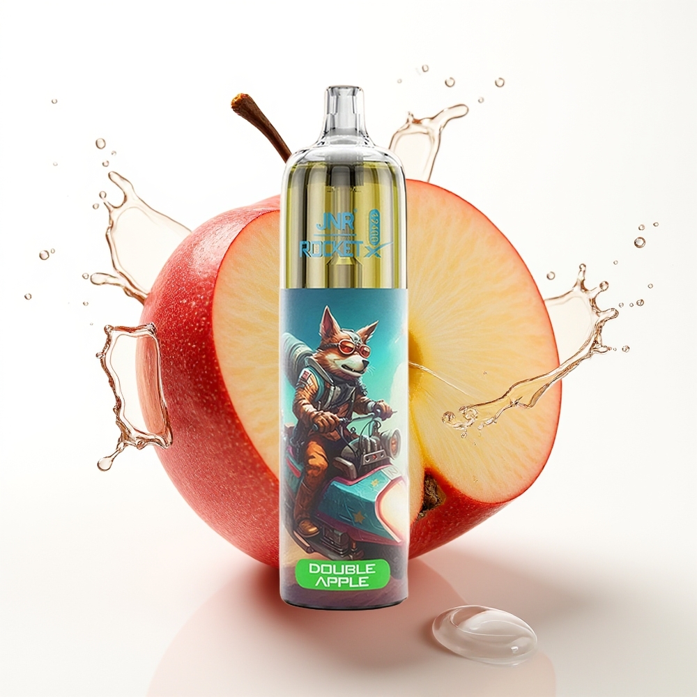 JNR Rocket-X 12400 Pufi Enkratni Vape Dvojno Jabolko z 850mAh in Type-C