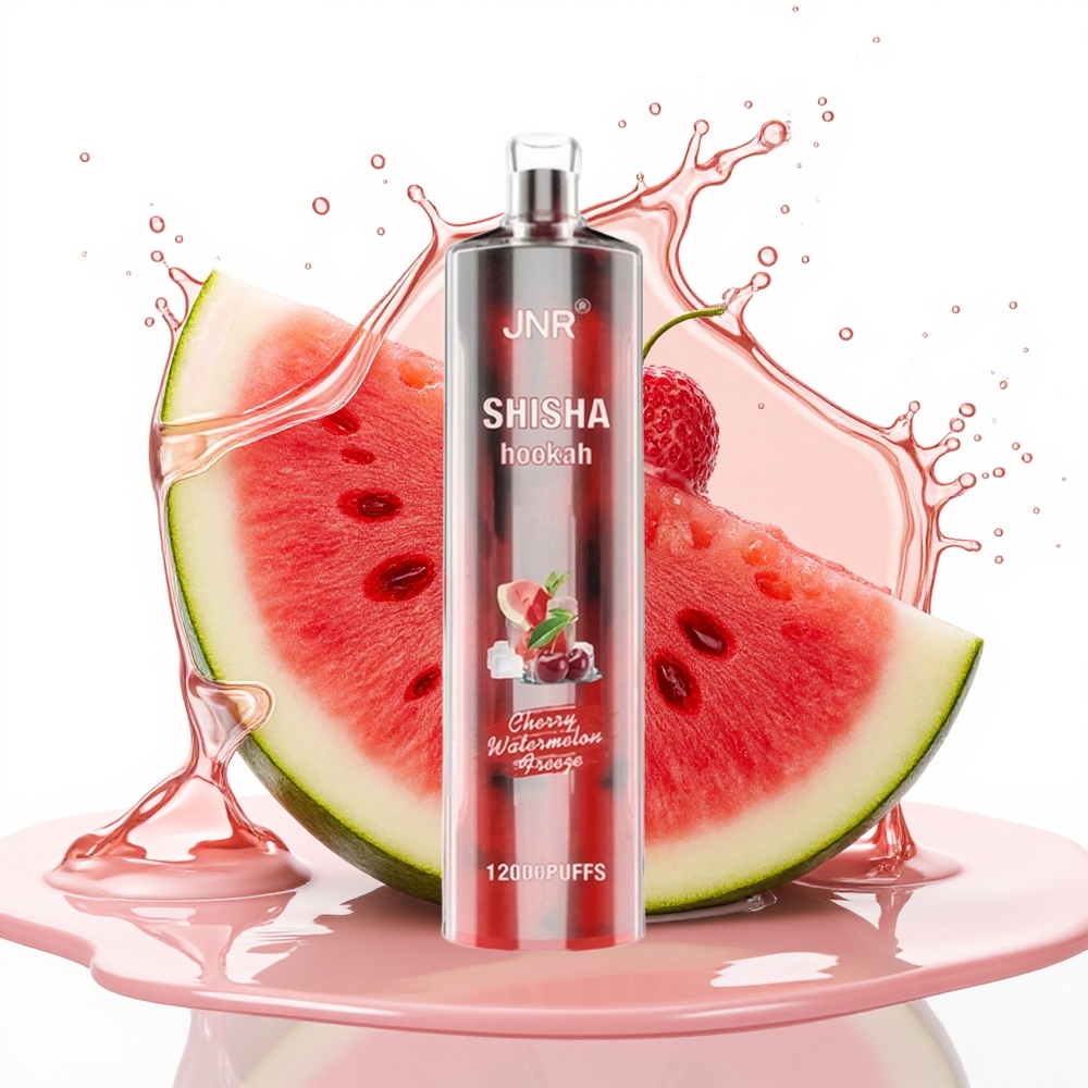 JNR Shisha Hookah 12000 Puffs 750mAh 24ml Češnja Lubenica Zamrzovanje