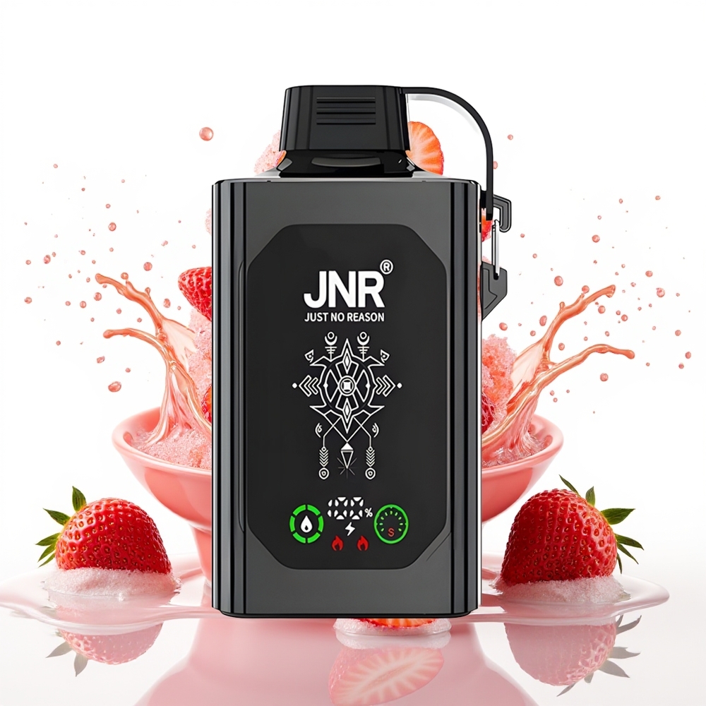 JNR Shisha Hookah Box 20500 Puffs 1000mAh Type-C Jagoda Led Enkratni Vape
