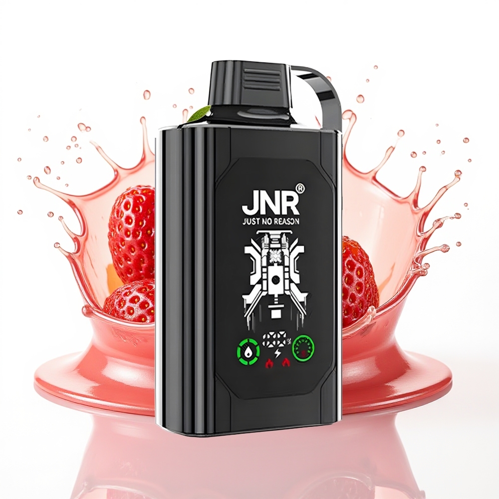 JNR Shisha Hookah Box 20500 Puffs Dual Mesh Coil Jagoda Grozdje