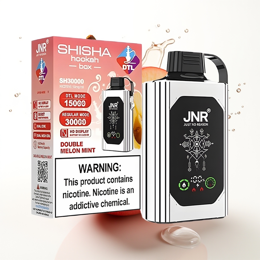 JNR Shisha Hookah Box 20500 Puffs Dvojno Jabolko 25ml 1000mAh