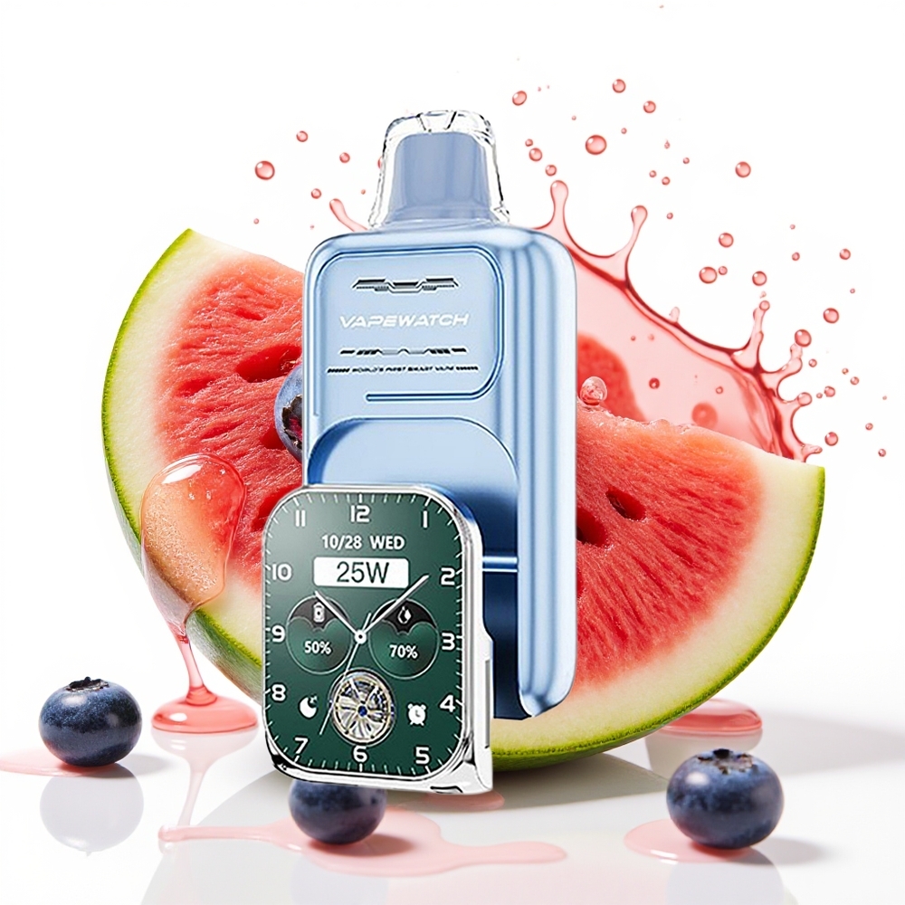 JNR VapeWatch 30000 Puffs 1000mAh 19mL Borovnica Lubenica