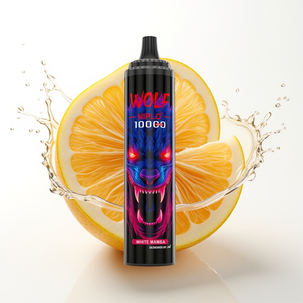 JNR Wolf Niplo 10000 Puffs 20ml/650mAh Bele Mamba