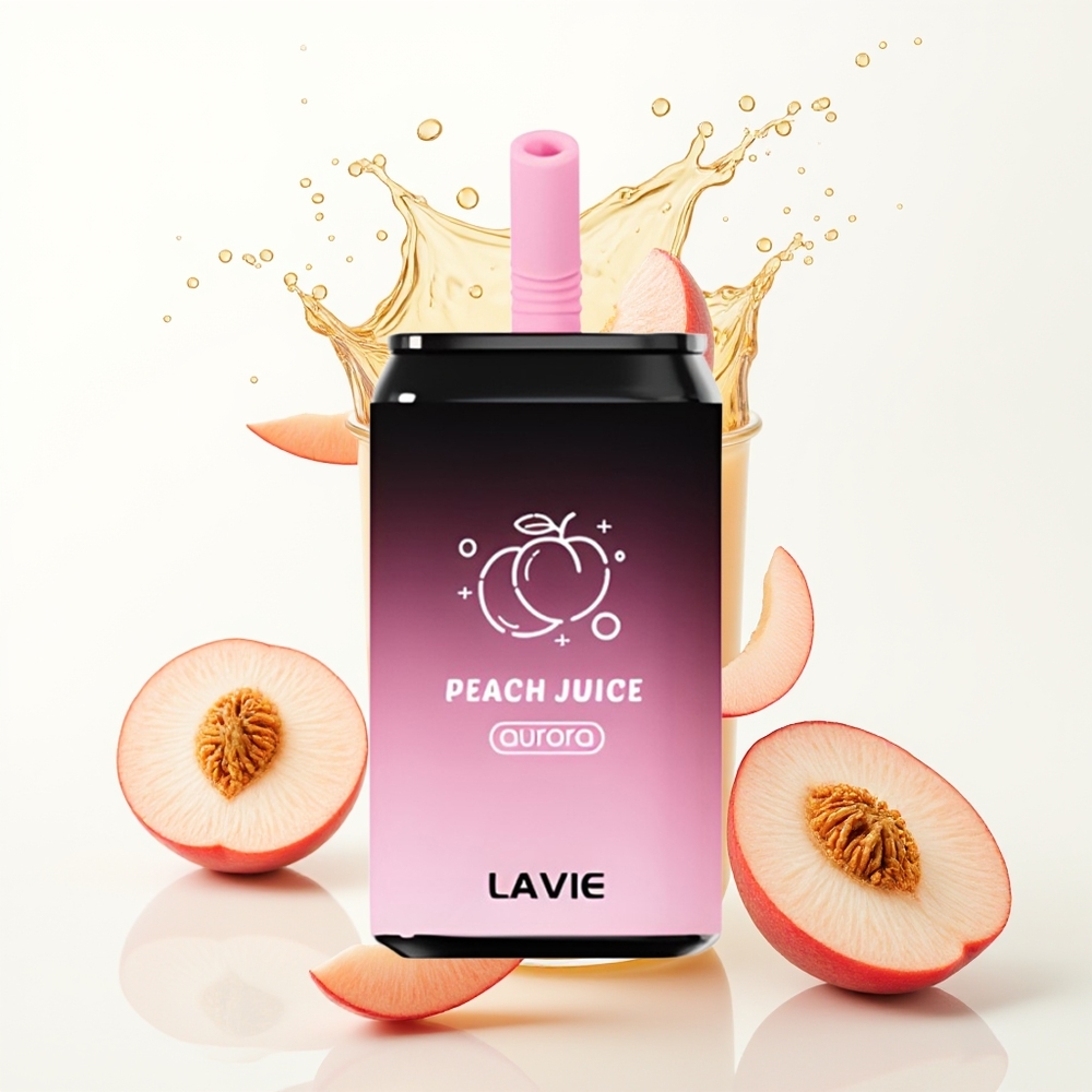 LAVIE Aurora 11000 Puffs 22ML 5% Enkratna Vape Breskov Sok