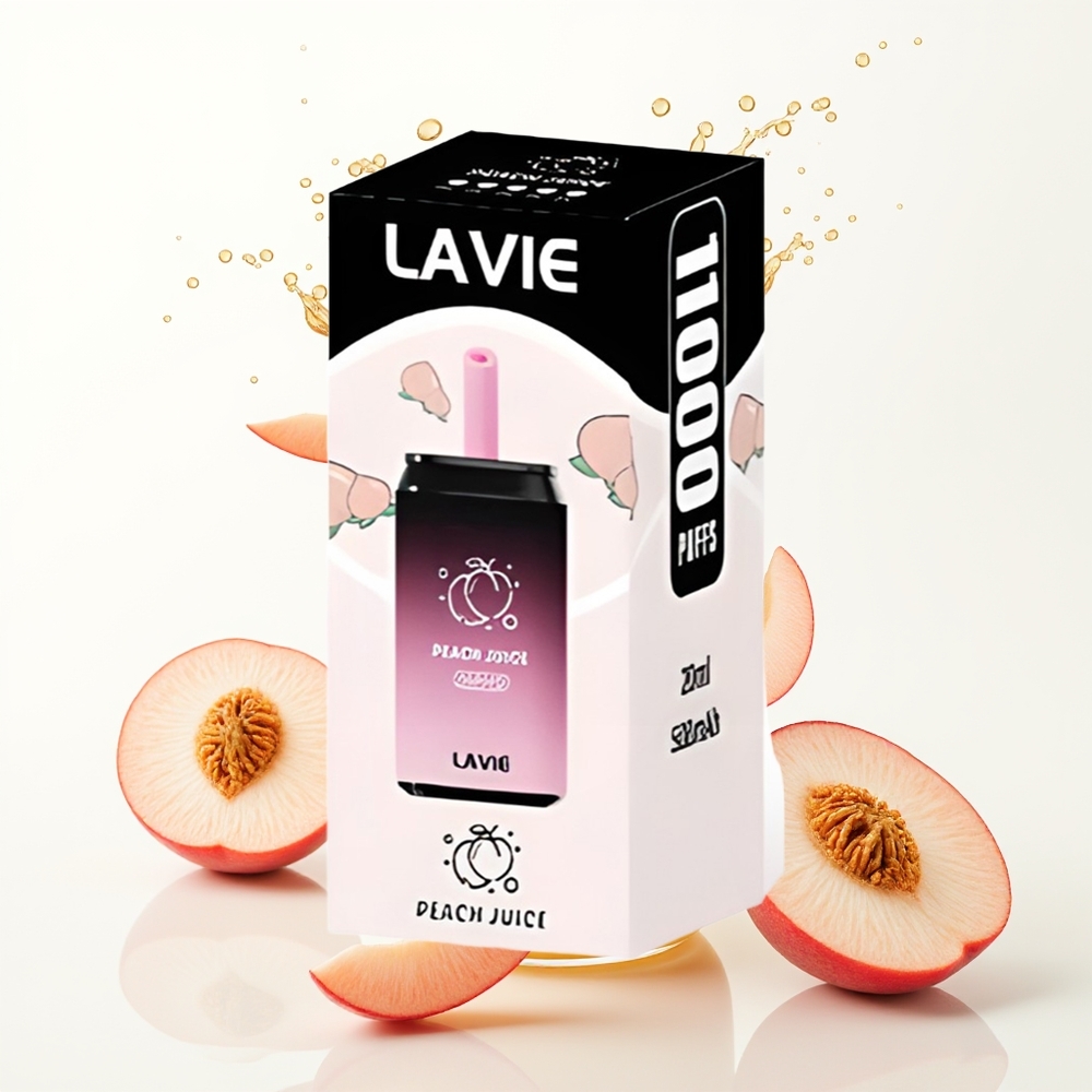 LAVIE Aurora 11000 Puffs 22ML 5% Enkratna Vape Breskov Sok