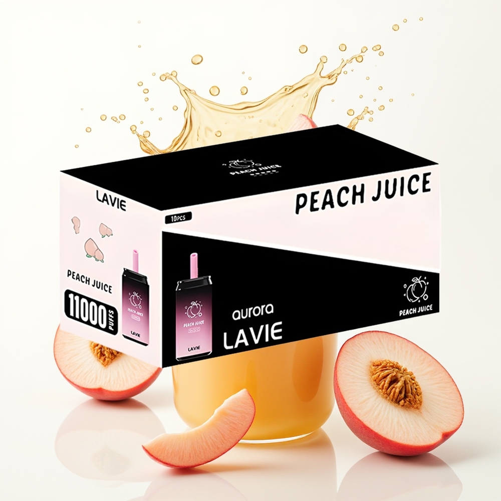 LAVIE Aurora 11000 Puffs 22ML 5% Enkratna Vape Breskov Sok