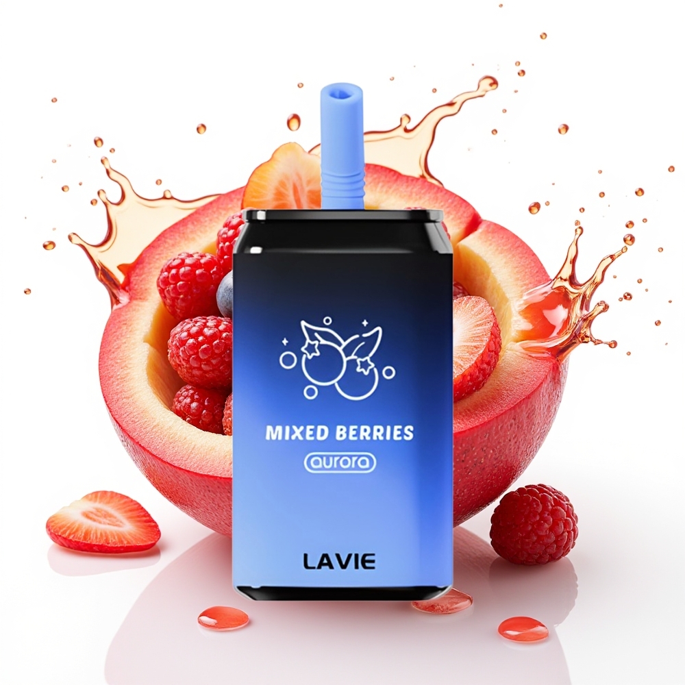 LAVIE Aurora 11000 Puffs 22ML Mešane Jagode Tip C