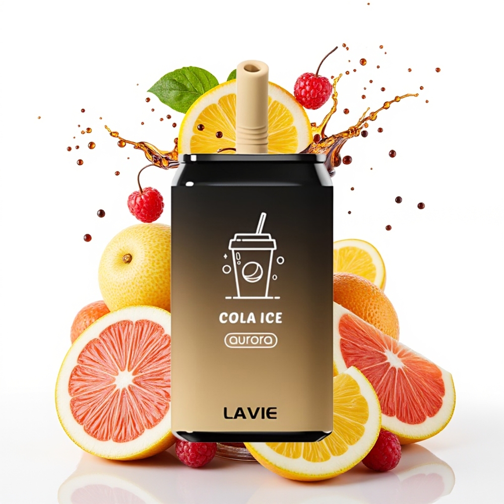LAVIE Aurora 11000 Puffs Tip C Polnljiv 22ML Kola Led