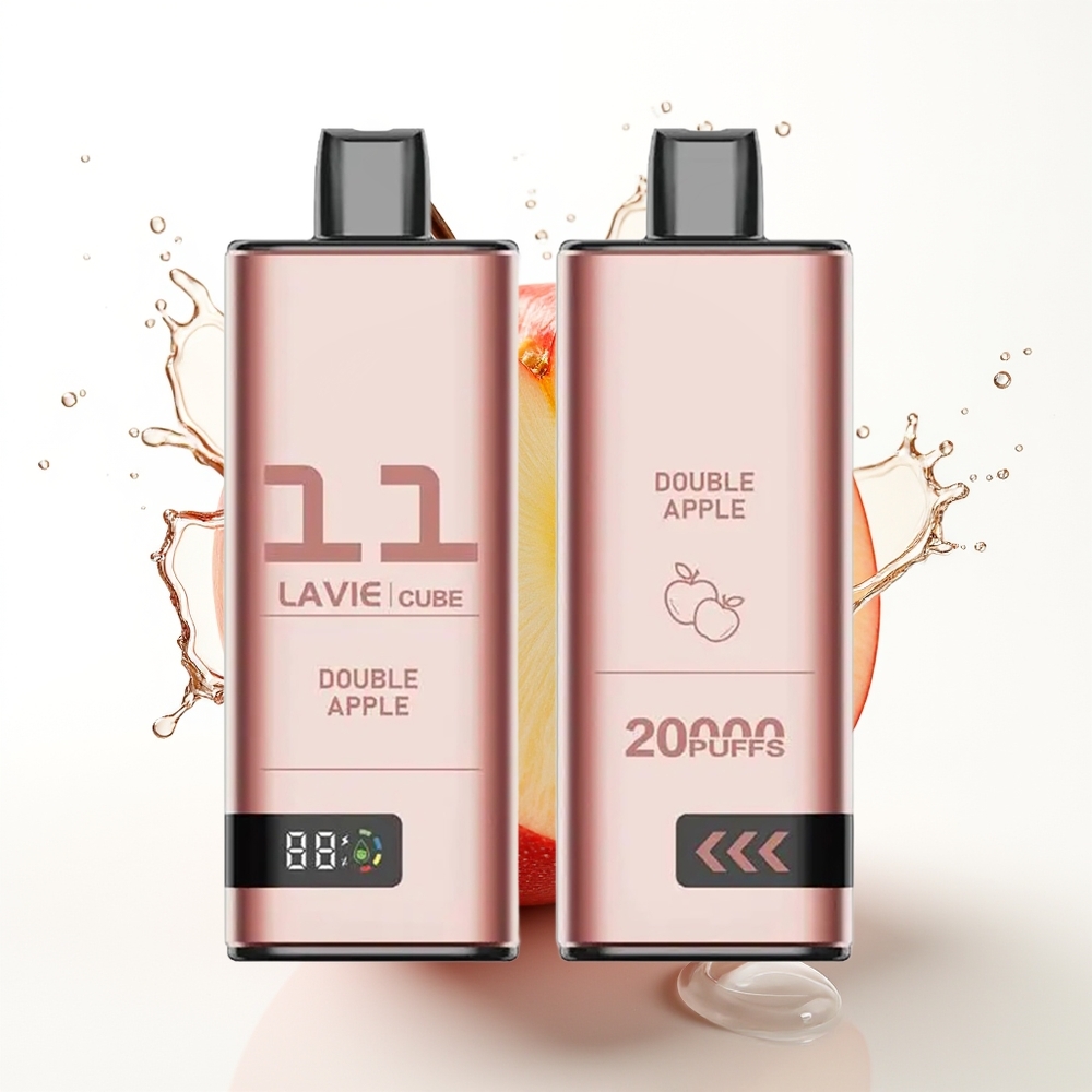 Lavie Cube 20000 Puffs 28ML Dvojno Jabolko Enkratni Vape