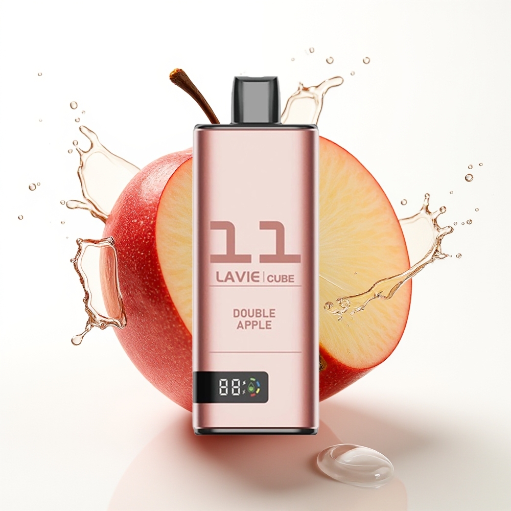 Lavie Cube 20000 Puffs 28ML Dvojno Jabolko Enkratni Vape