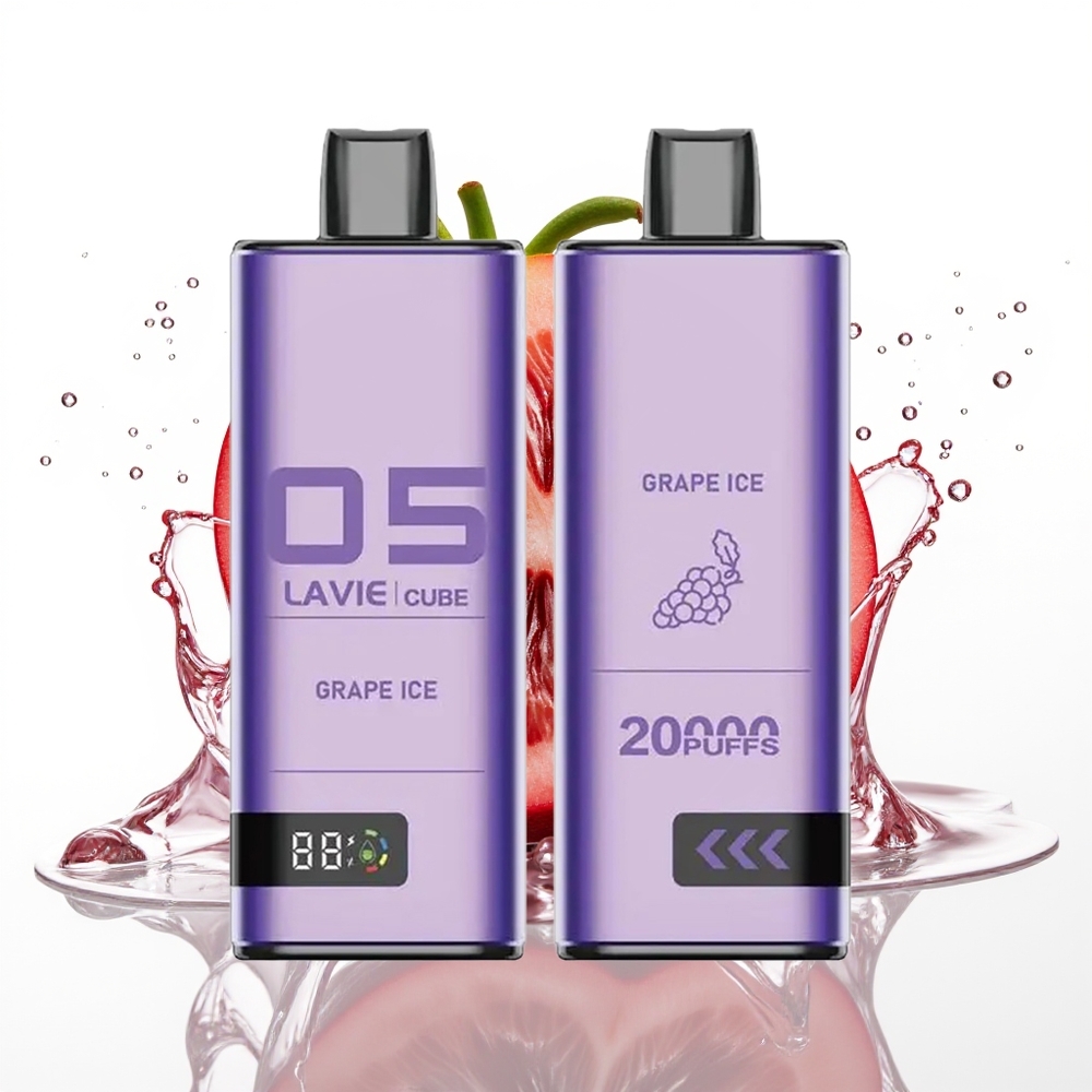 Lavie Cube 20000 Puffs 28ML Tip C Enkratni Vape Grozdovi Led