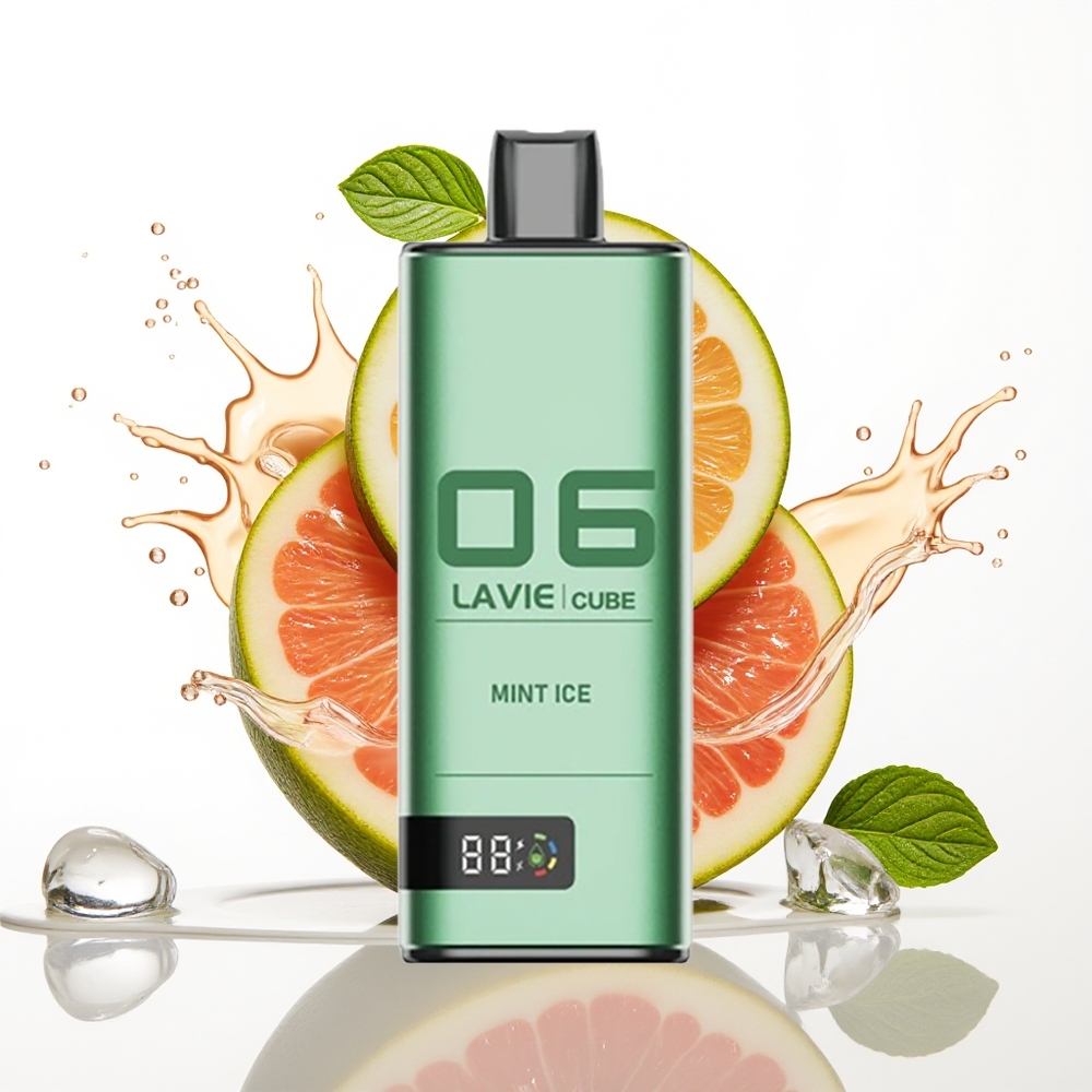 Lavie Cube 20000 Puffs 28ML Tipka Mint Led Enkratni Vape