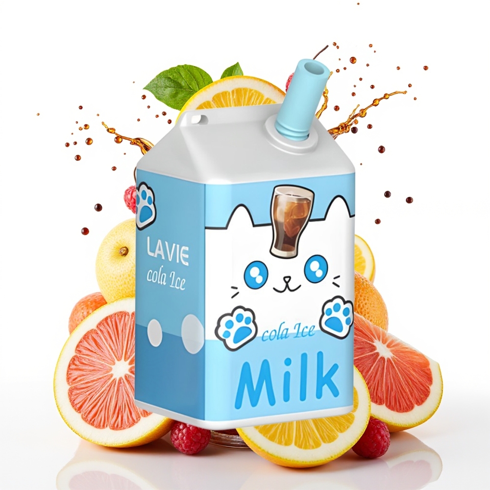 LAVIE Milk 7000 Puffs 16ML 5% Enkratna Vape Cola Led