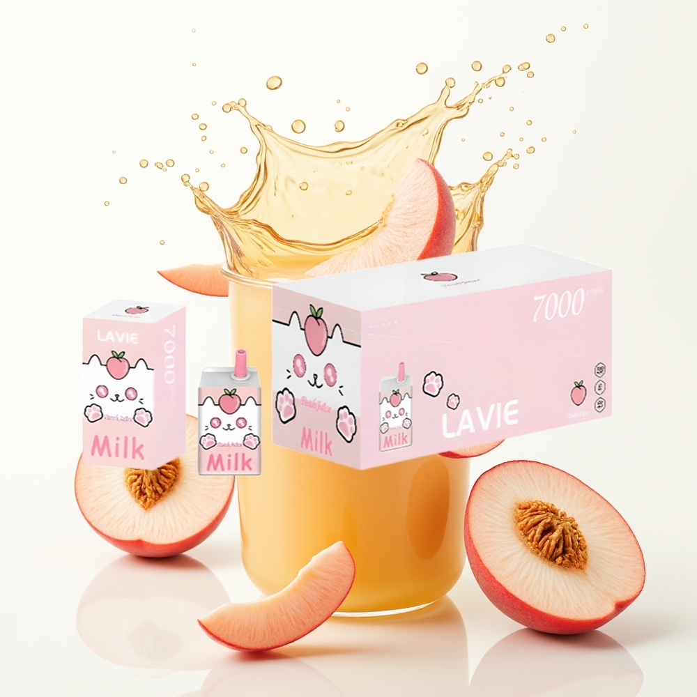 LAVIE Milk 7000 Puffs 16ML Breskva Sok Enkratni Vape Type C