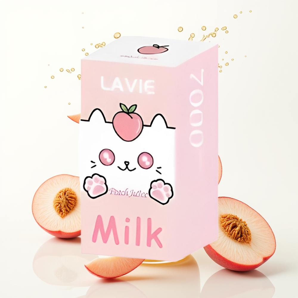 LAVIE Milk 7000 Puffs 16ML Breskva Sok Enkratni Vape Type C