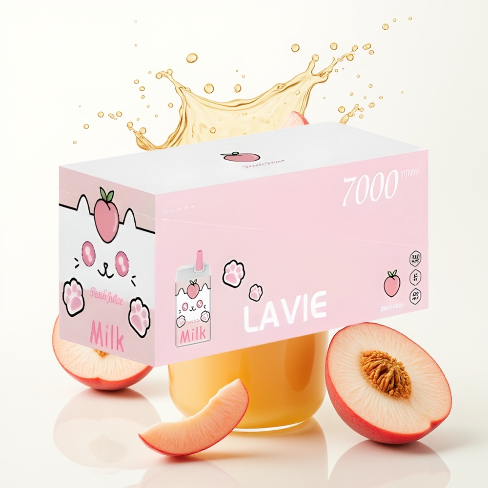 LAVIE Milk 7000 Puffs 16ML Breskva Sok Enkratni Vape Type C