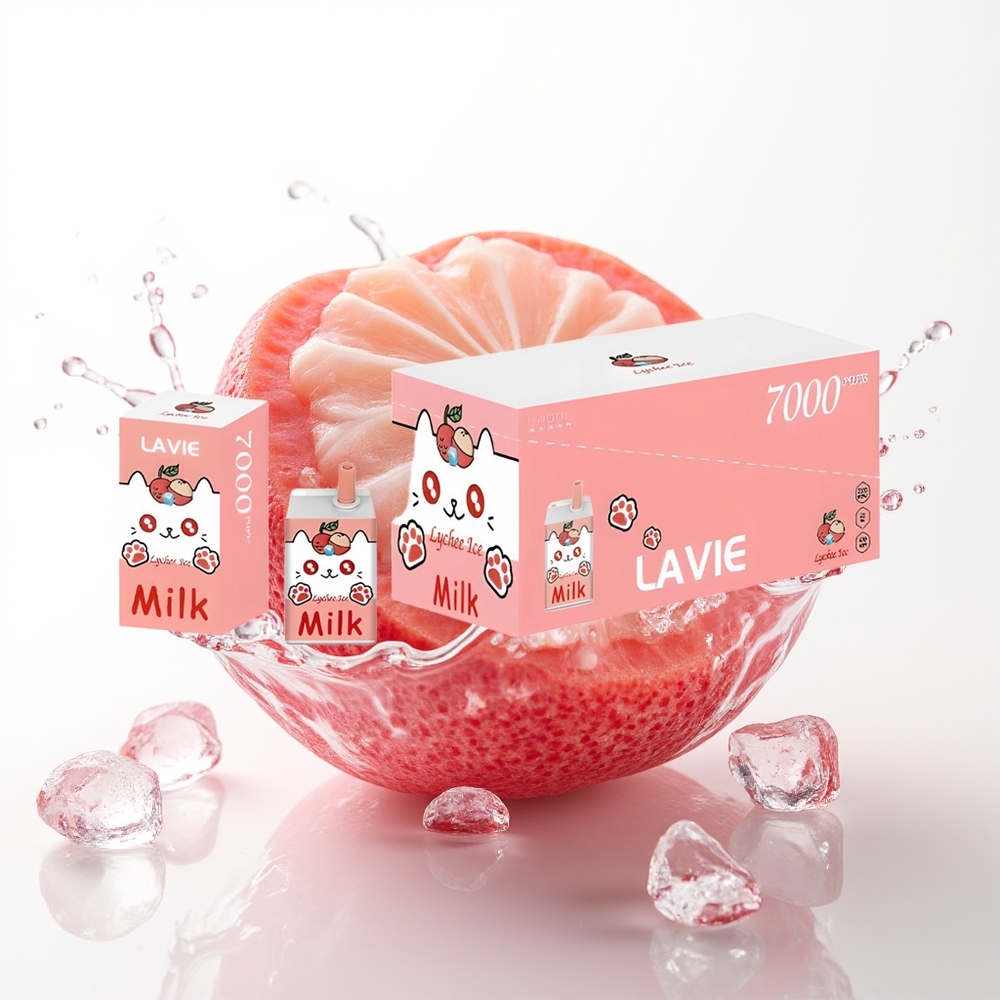 LAVIE Milk 7000 Puffs 16ML Lihi Led Enkratni Vape