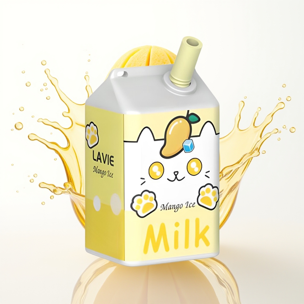 LAVIE Milk 7000 Puffs 16ML Mango Led Enkratni Vape