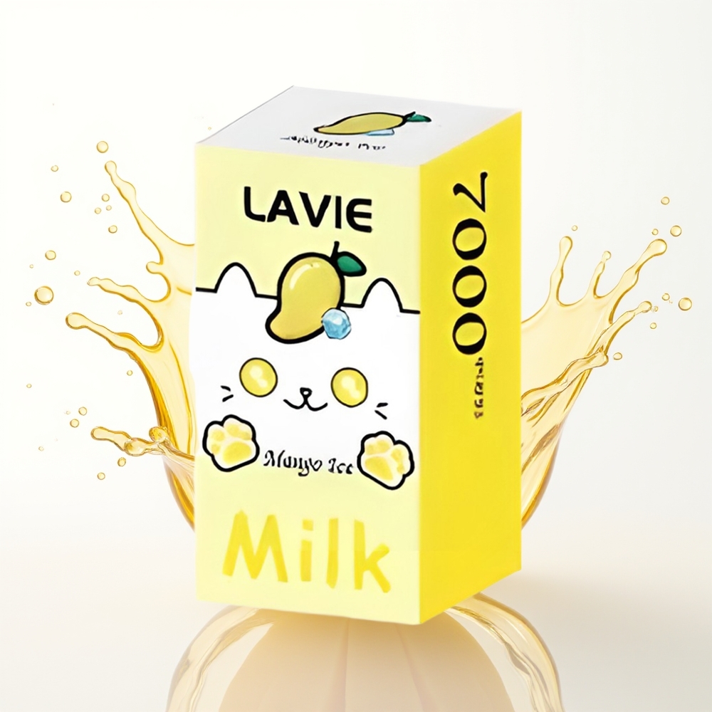 LAVIE Milk 7000 Puffs 16ML Mango Led Enkratni Vape