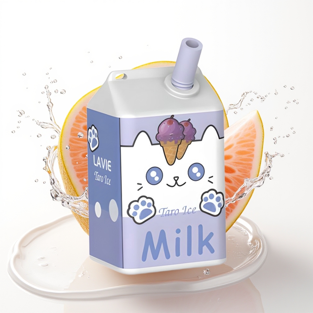 LAVIE Milk 7000 Puffs 16ML Taro Led Dispozabilna Vapa