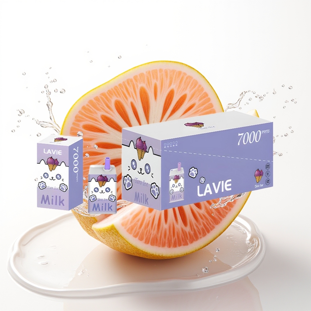 LAVIE Milk 7000 Puffs 16ML Taro Led Dispozabilna Vapa