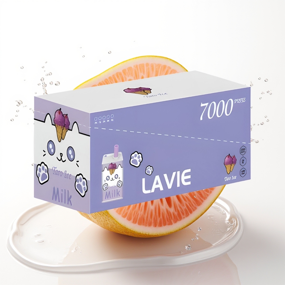 LAVIE Milk 7000 Puffs 16ML Taro Led Dispozabilna Vapa
