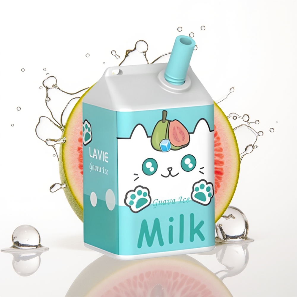 LAVIE Milk 7000 Puffs 16ML Type C Gvajdov Led Enkratni Vape