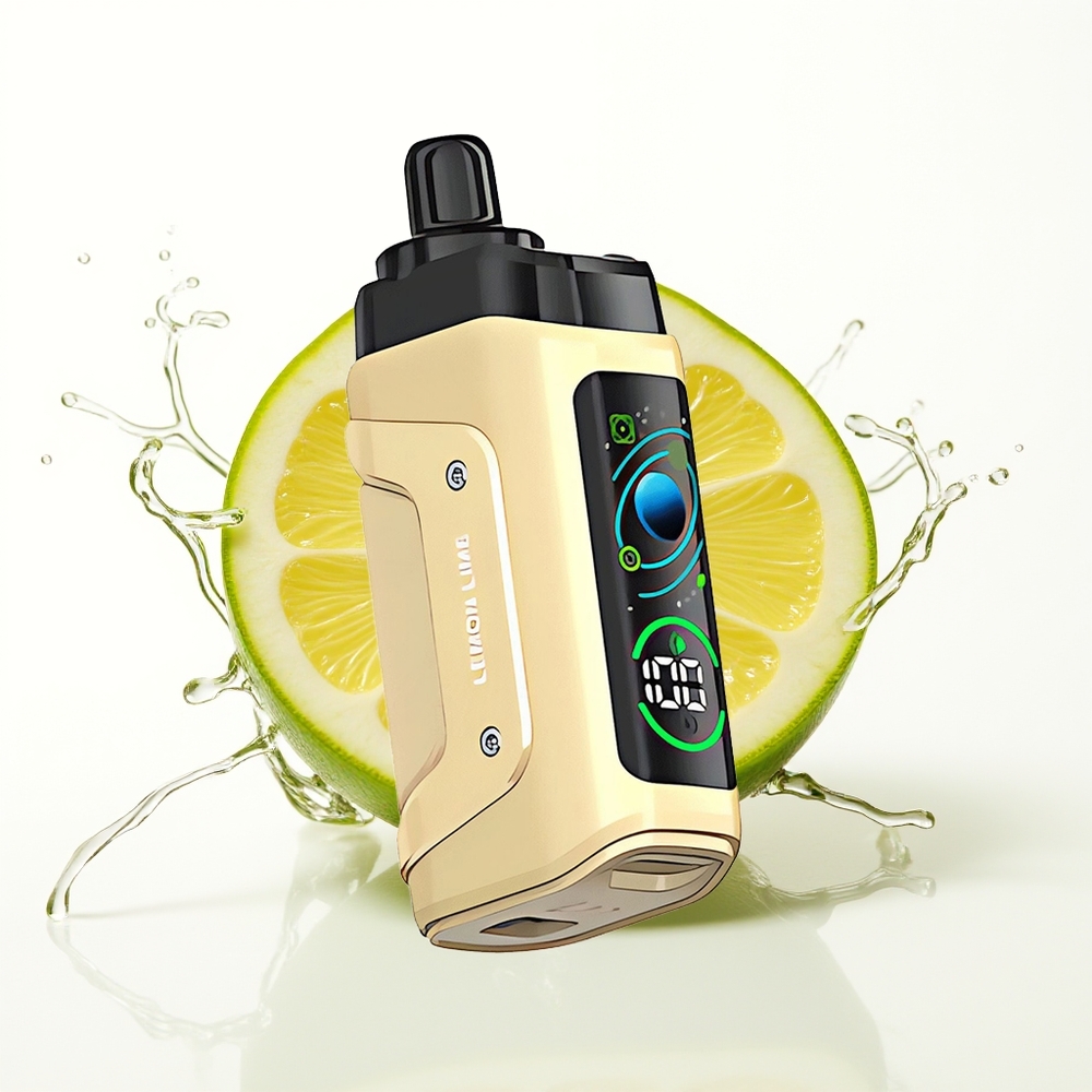 Razz Bar 45000 Puffs Enkratna Vape Limeta Limona 1.0 Ohm Mesh Coil 650 Mah
