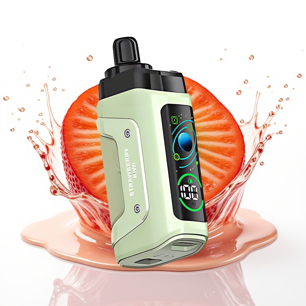 Razz Bar 45000 Puffs Enkratni Vape Jagoda Kivi 1.0 Ohm Mesh Coil Type-C